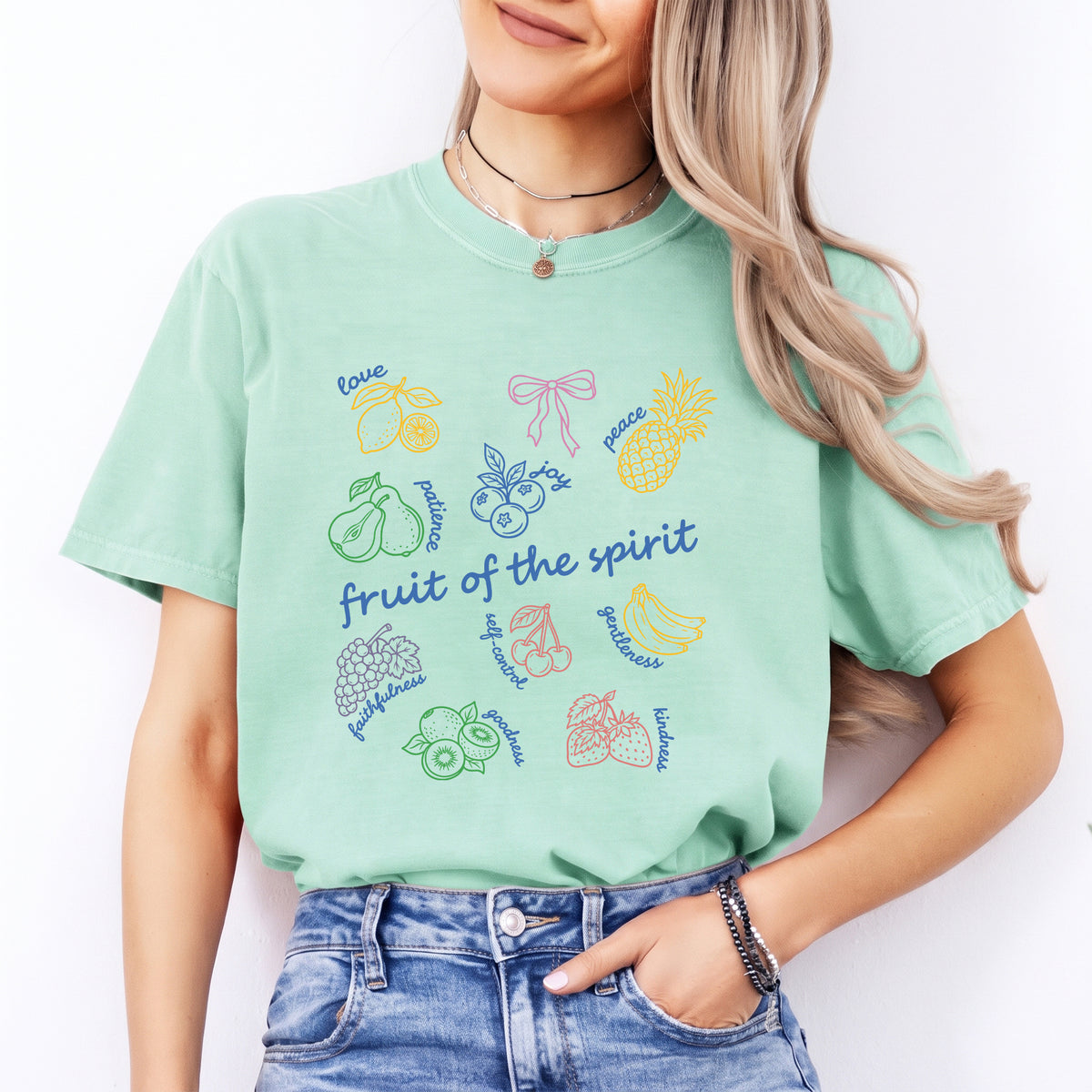 Fruit Of The Spirit Bible Verse Tee