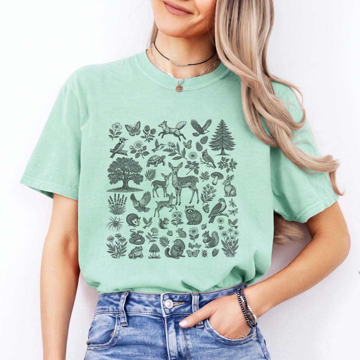 Retro 90s Wildlife Tee