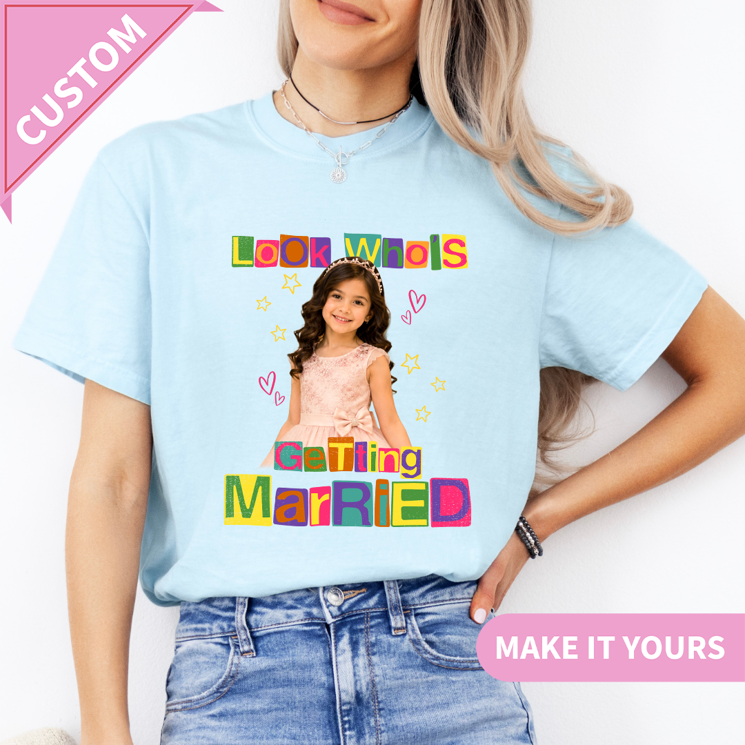 Personalised Getting Married Tee