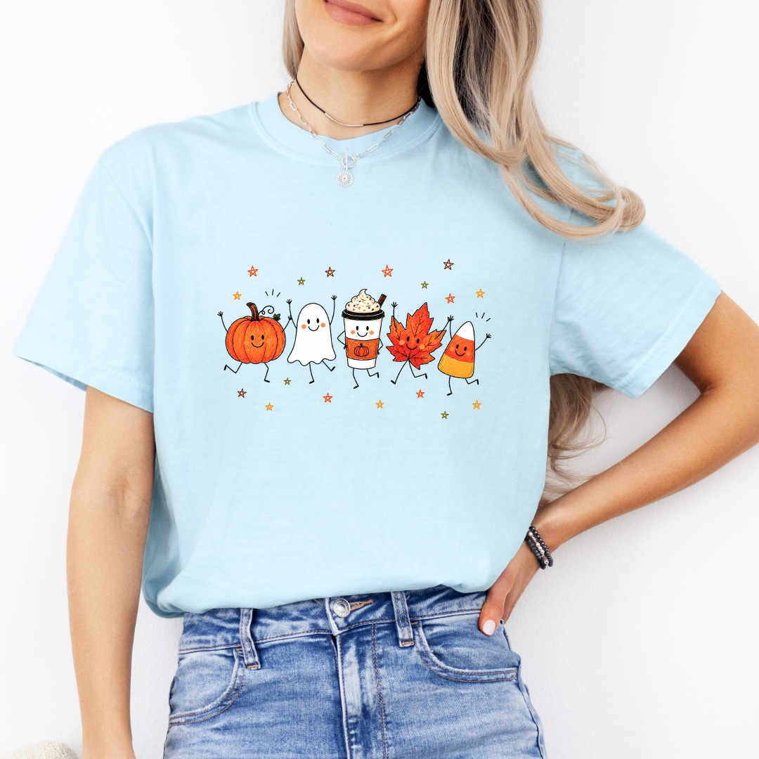 Cute Fall Doodles Tee