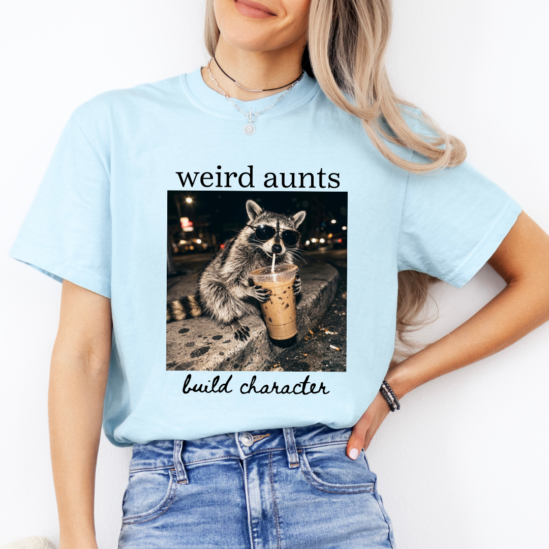 Weird Aunts Build Character Tee
