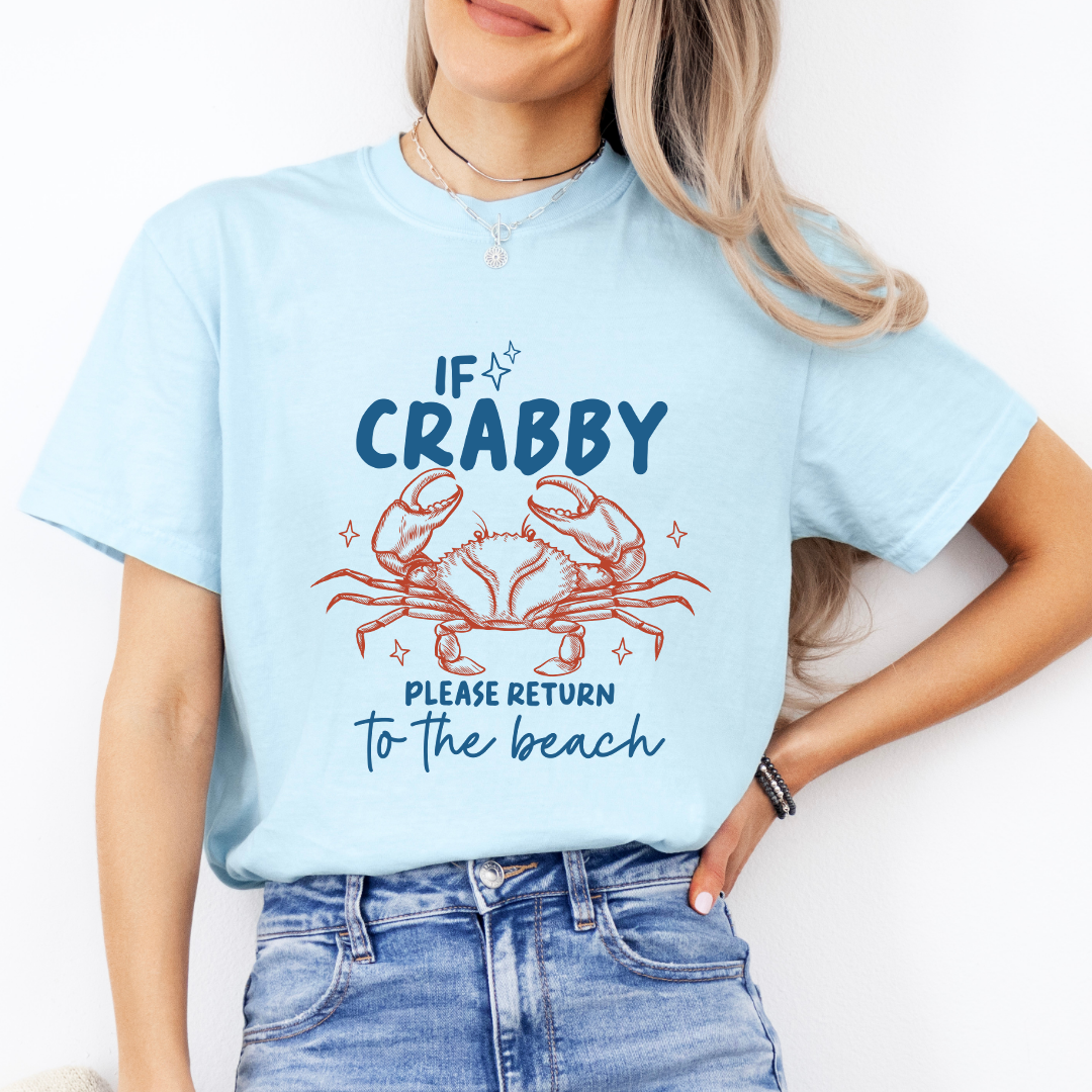 If Crabby Please Return Tee