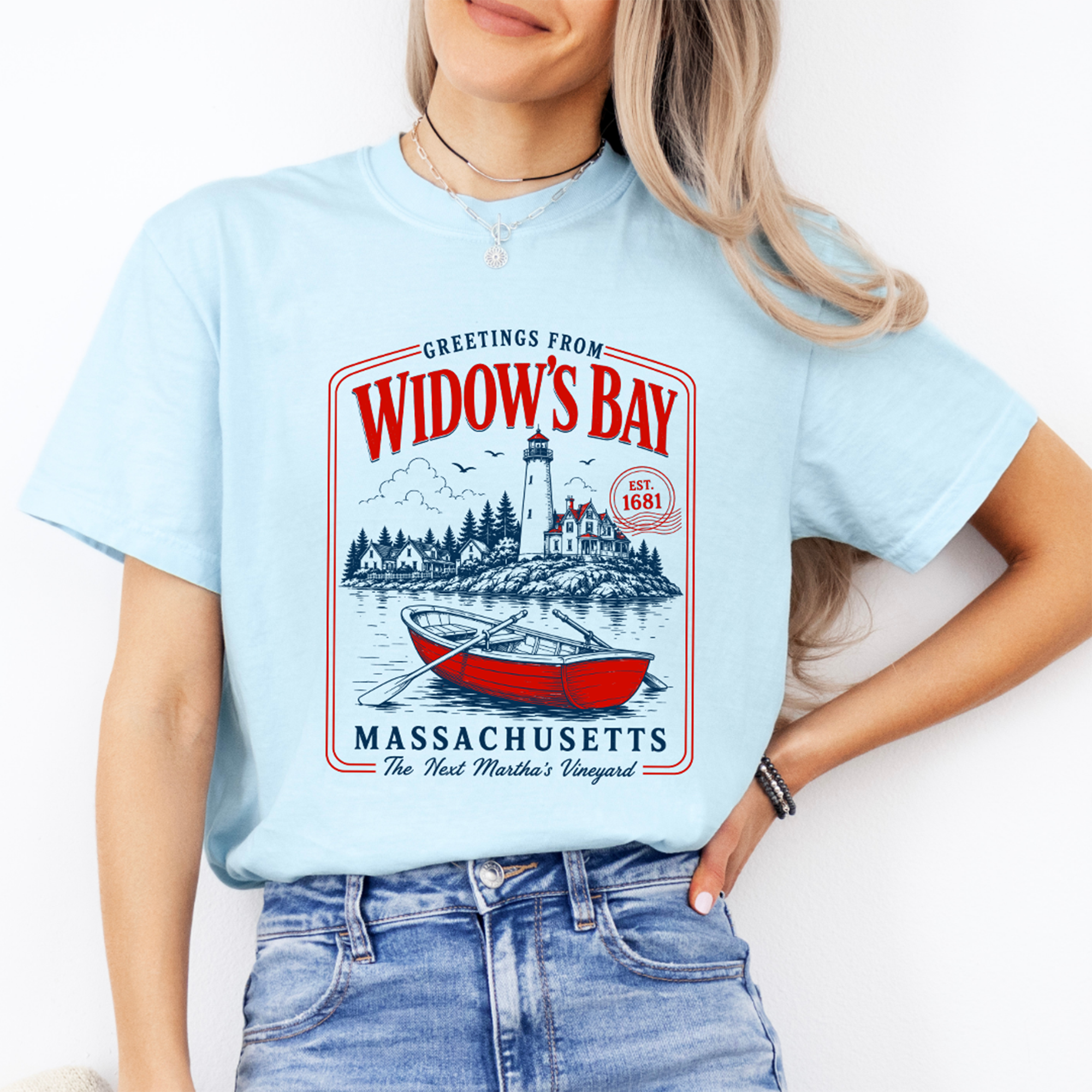Grüße aus Widow’s Bay – T-Shirt
