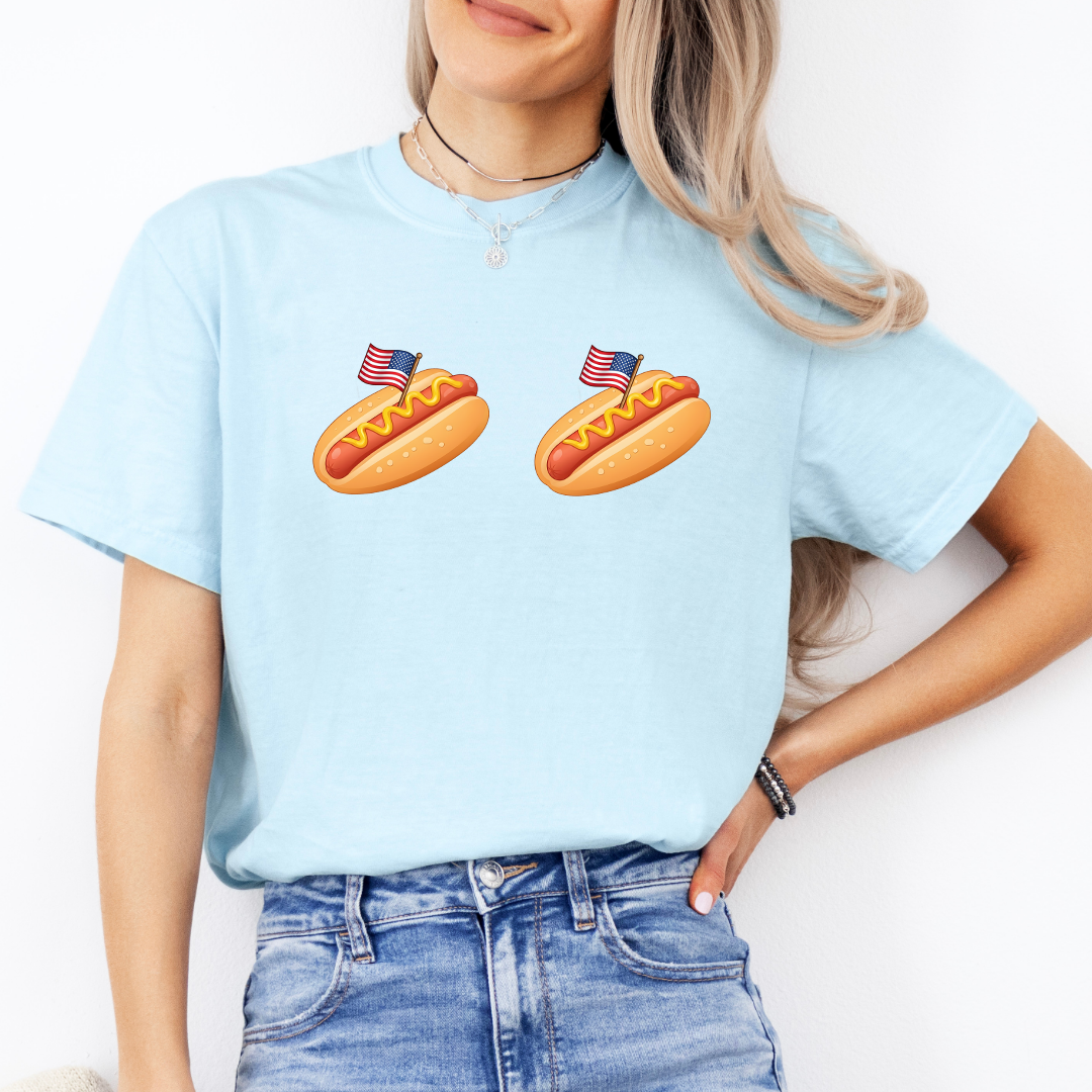 Retro Hot Dog Bikini Tee