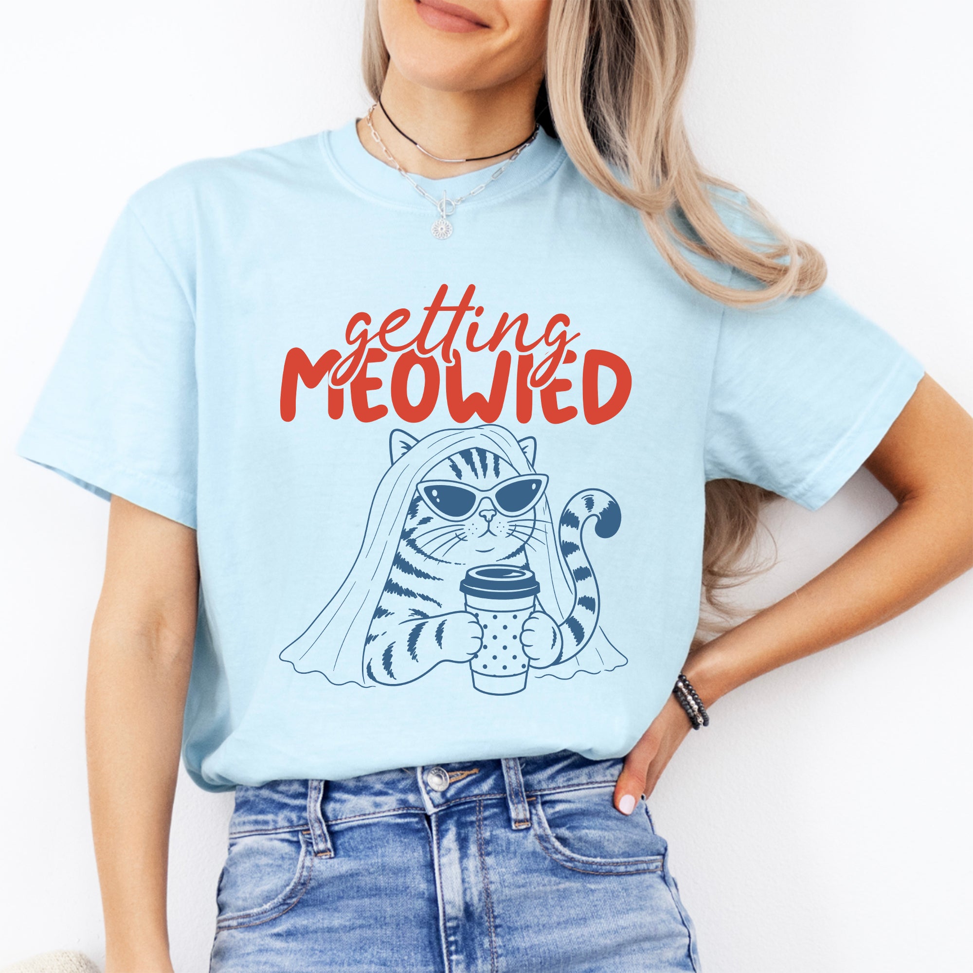 „Getting Meowied“-T-Shirt