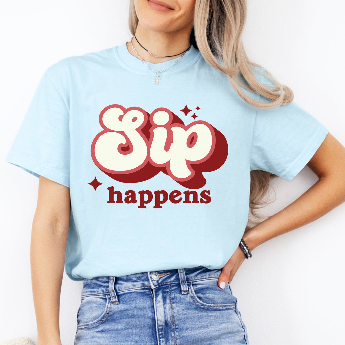 Camiseta personalizada para fiesta de cumpleaños con vino