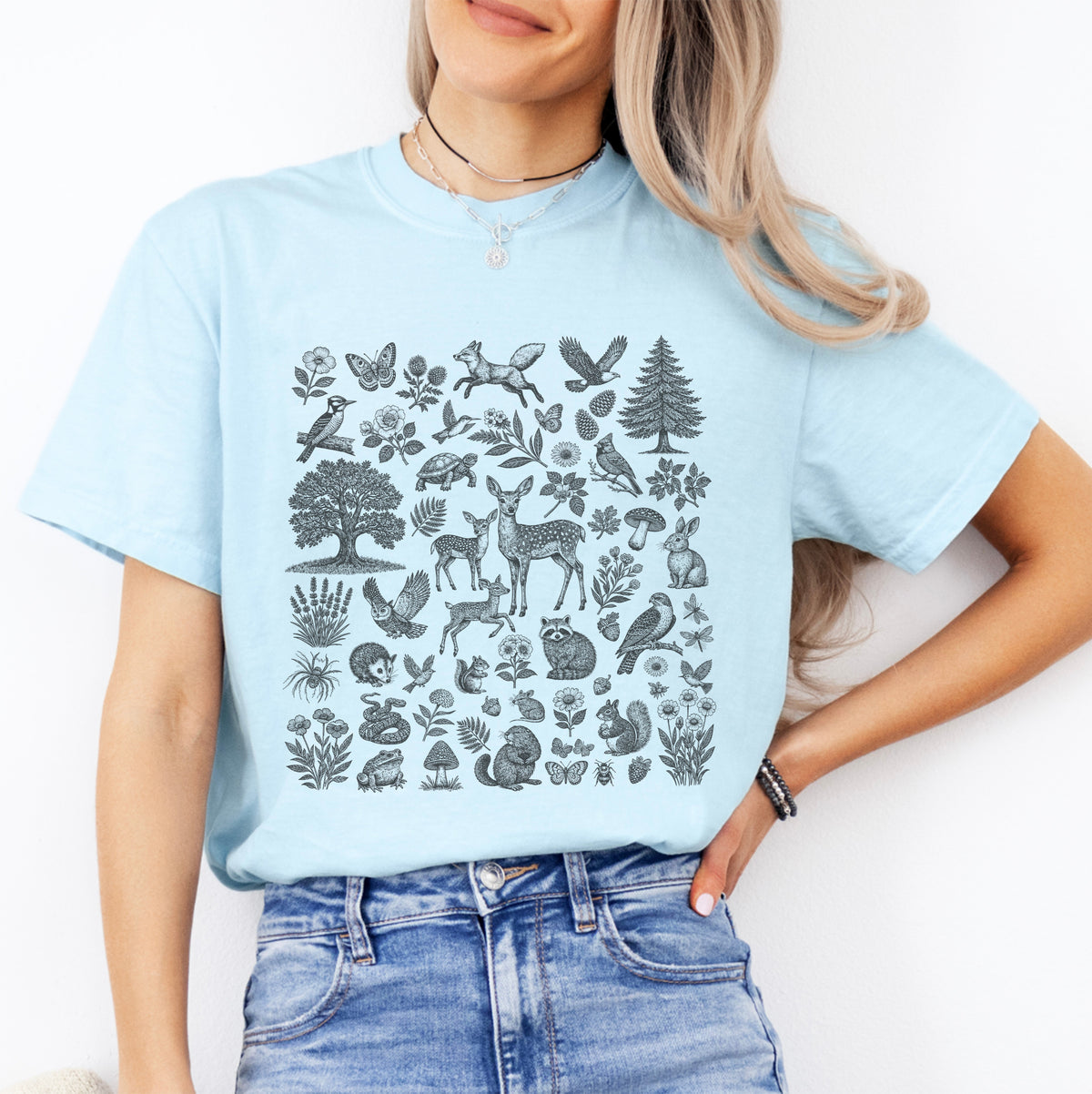 Retro 90s Wildlife Tee