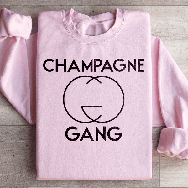 Champagne Gang Sweatshirt Light Pink / S Peachy Sunday T-Shirt