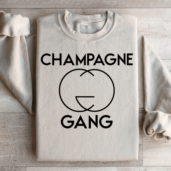Champagne Gang Sweatshirt Sand / S Peachy Sunday T-Shirt