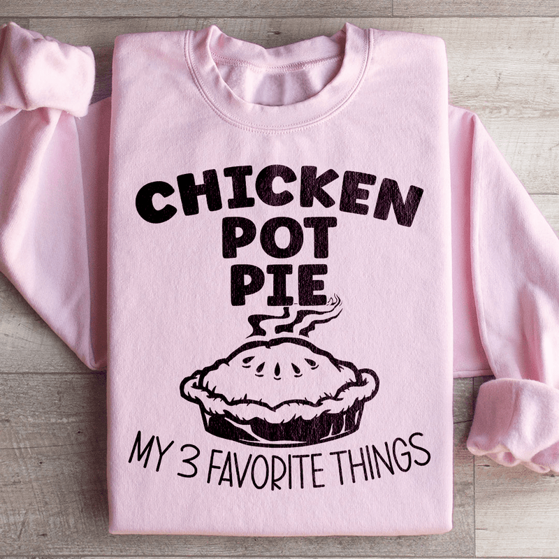 Chicken Pot Pie Sweatshirt Light Pink / S Peachy Sunday T-Shirt
