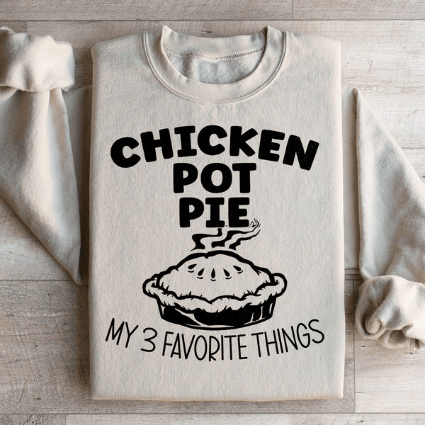 Chicken Pot Pie Sweatshirt Sand / S Peachy Sunday T-Shirt