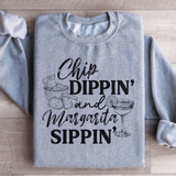 Chip Dippin And Margarita Sippin Sweatshirt Peachy Sunday T-Shirt