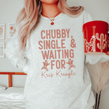 Chubby Single & Waiting Sweatshirt Sport Grey / S Peachy Sunday T-Shirt