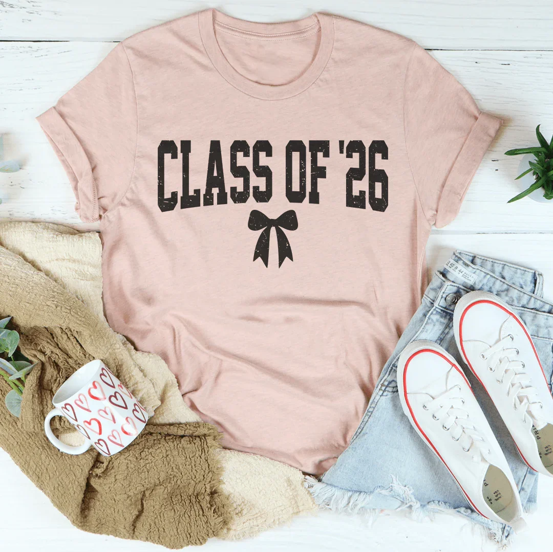 Class Of 26 Tee Heather Prism Peach / S Peachy Sunday T-Shirt