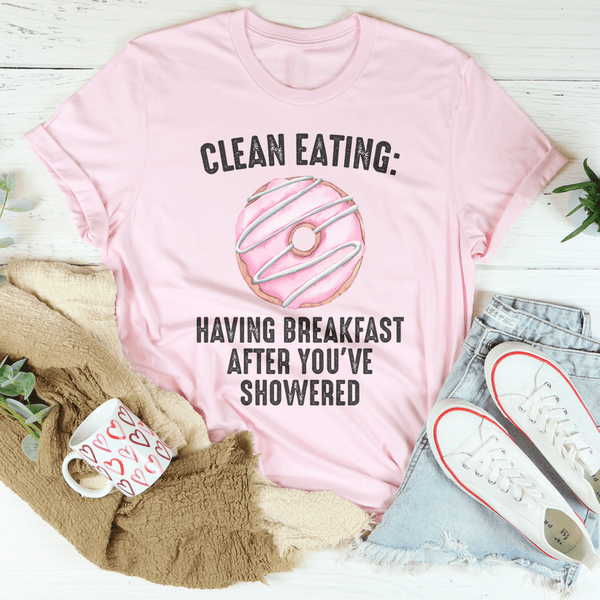 Clean Eating Tee Pink / S Peachy Sunday T-Shirt