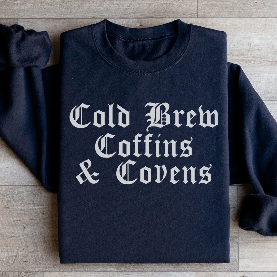 Cold Brew Coffins & Covens Sweatshirt Black / S Peachy Sunday T-Shirt