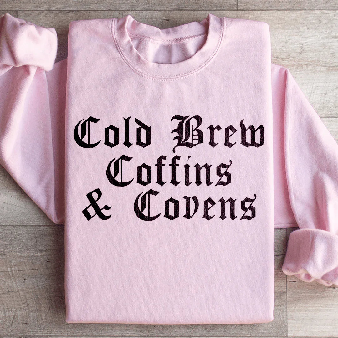 Cold Brew Coffins & Covens Sweatshirt Light Pink / S Peachy Sunday T-Shirt