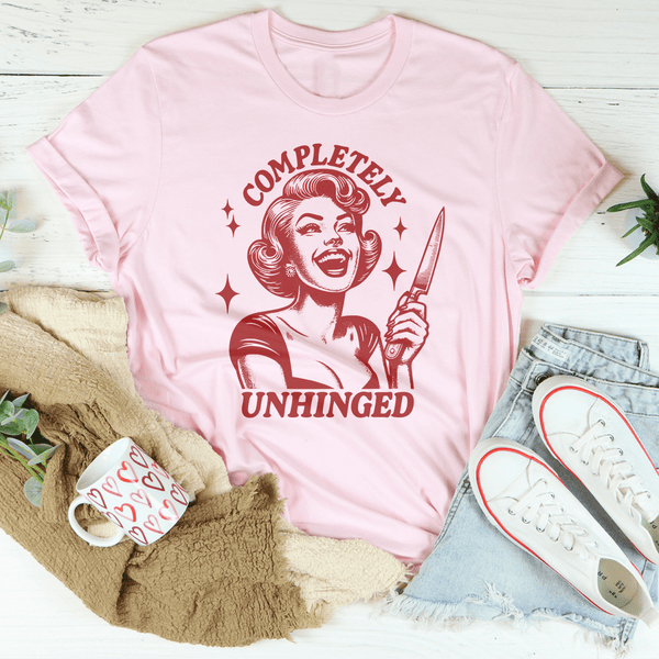 Completely Unhinged Tee Pink / S Peachy Sunday T-Shirt