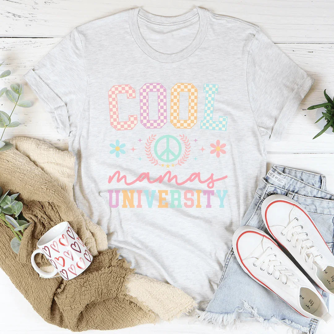Cool Mamas University Tee Ash / S Peachy Sunday T-Shirt