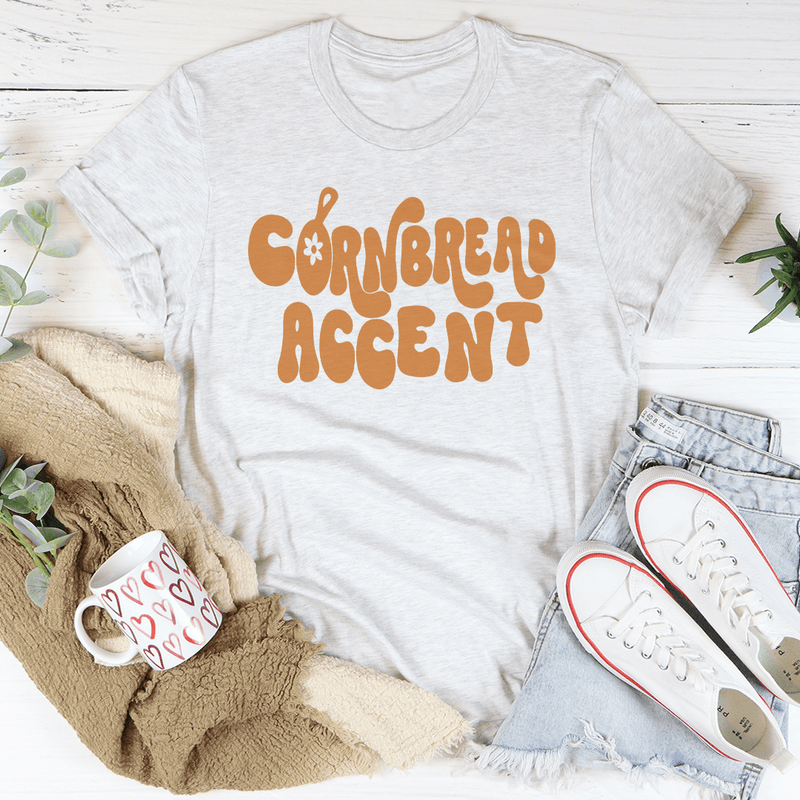 Cornbread Accent Tee Ash / S Peachy Sunday T-Shirt