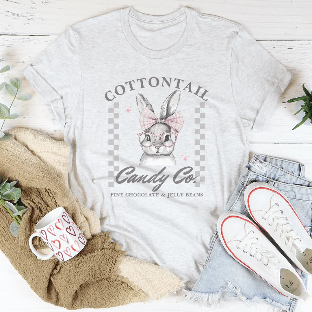 Cottontail Candy Co Tee Ash / S Peachy Sunday T-Shirt