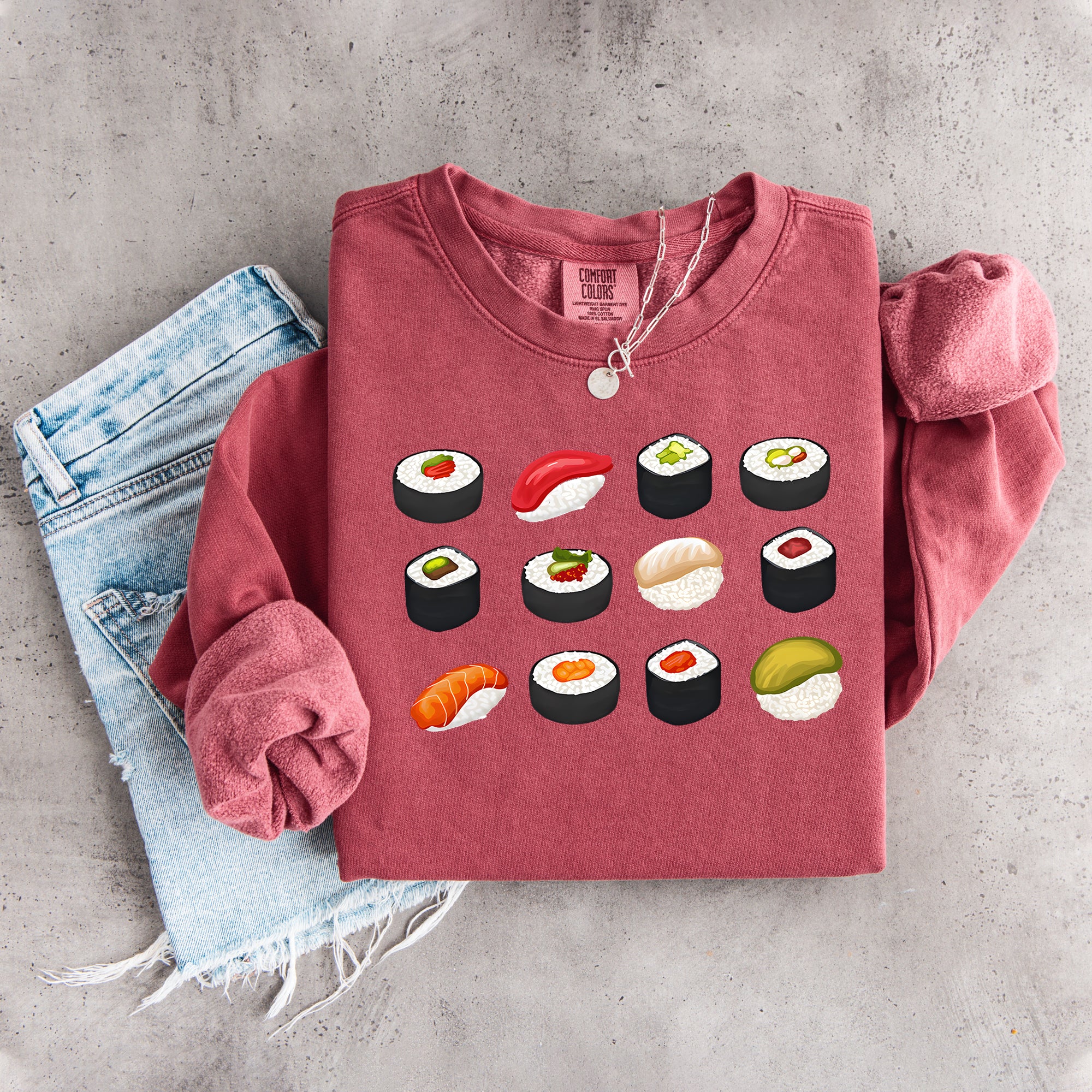 Sudadera de sushi