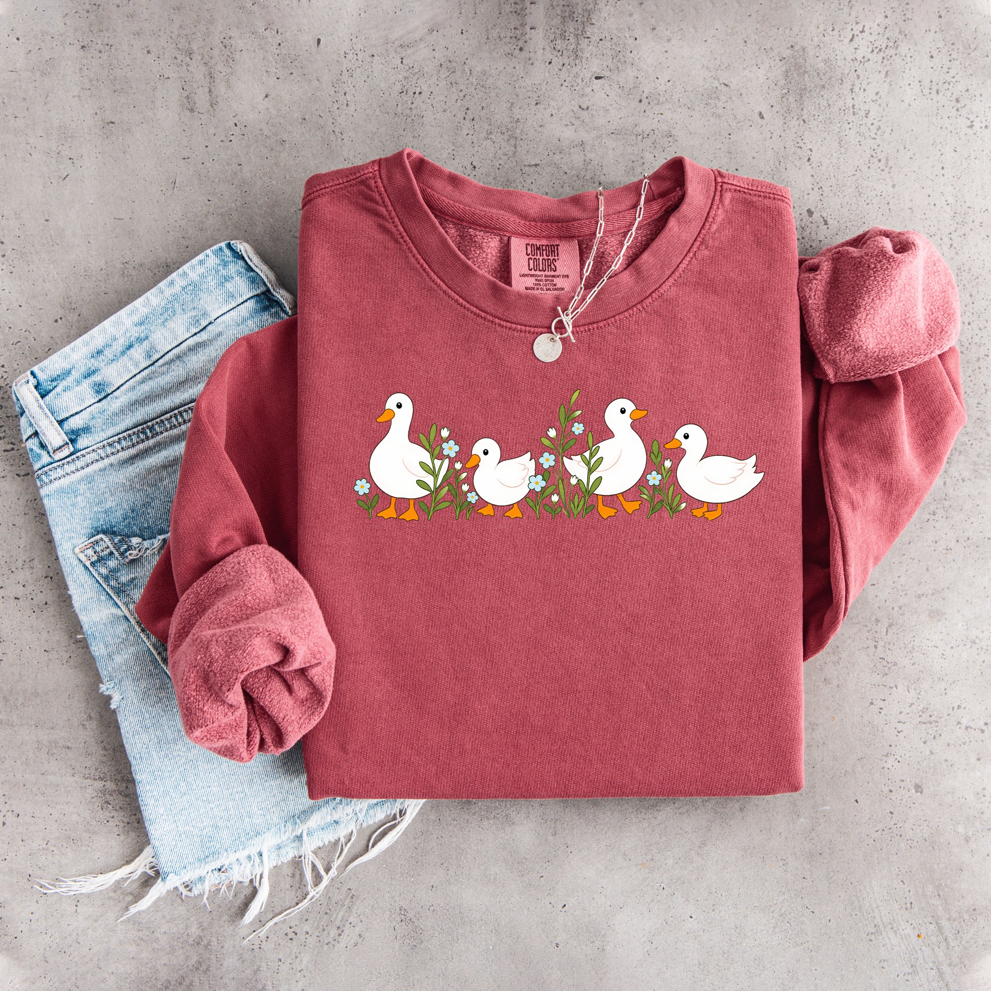Enten-Sweatshirt