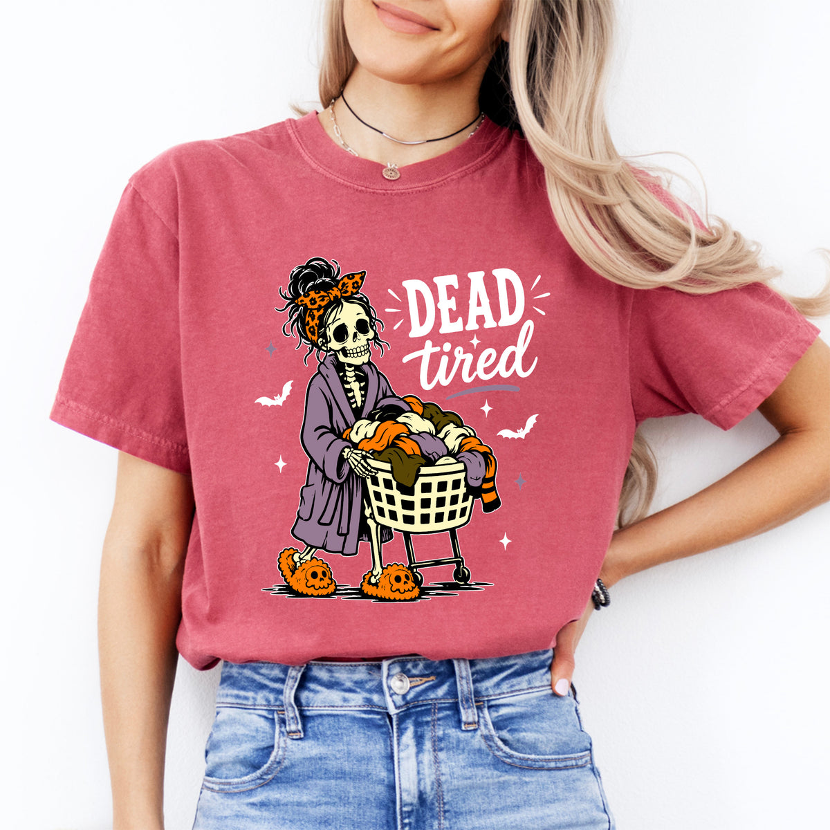 "Dead Tired" – Relatable Mom Life Heavyweight Top