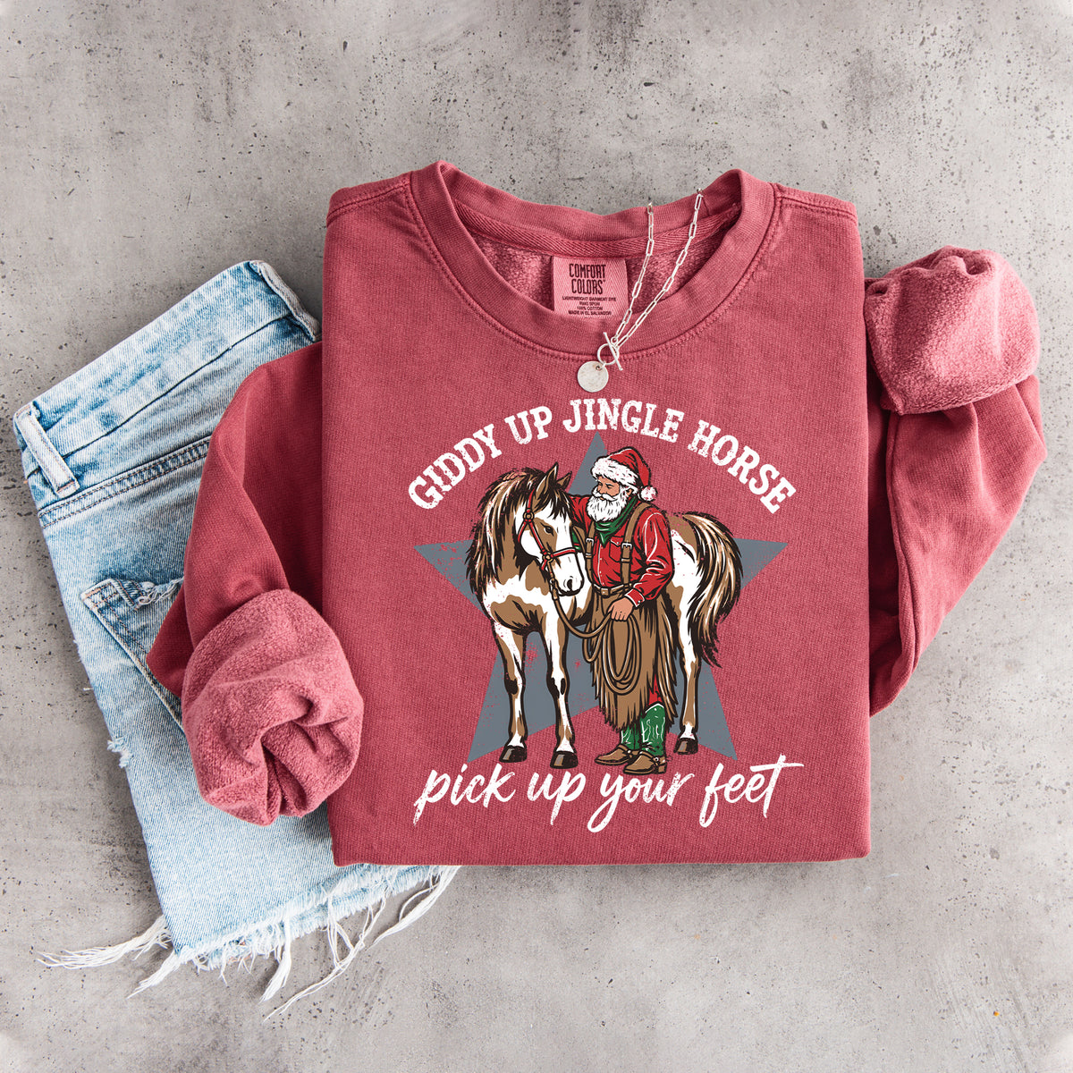 Giddy-Up-Jingle-Horse-Sweatshirt
