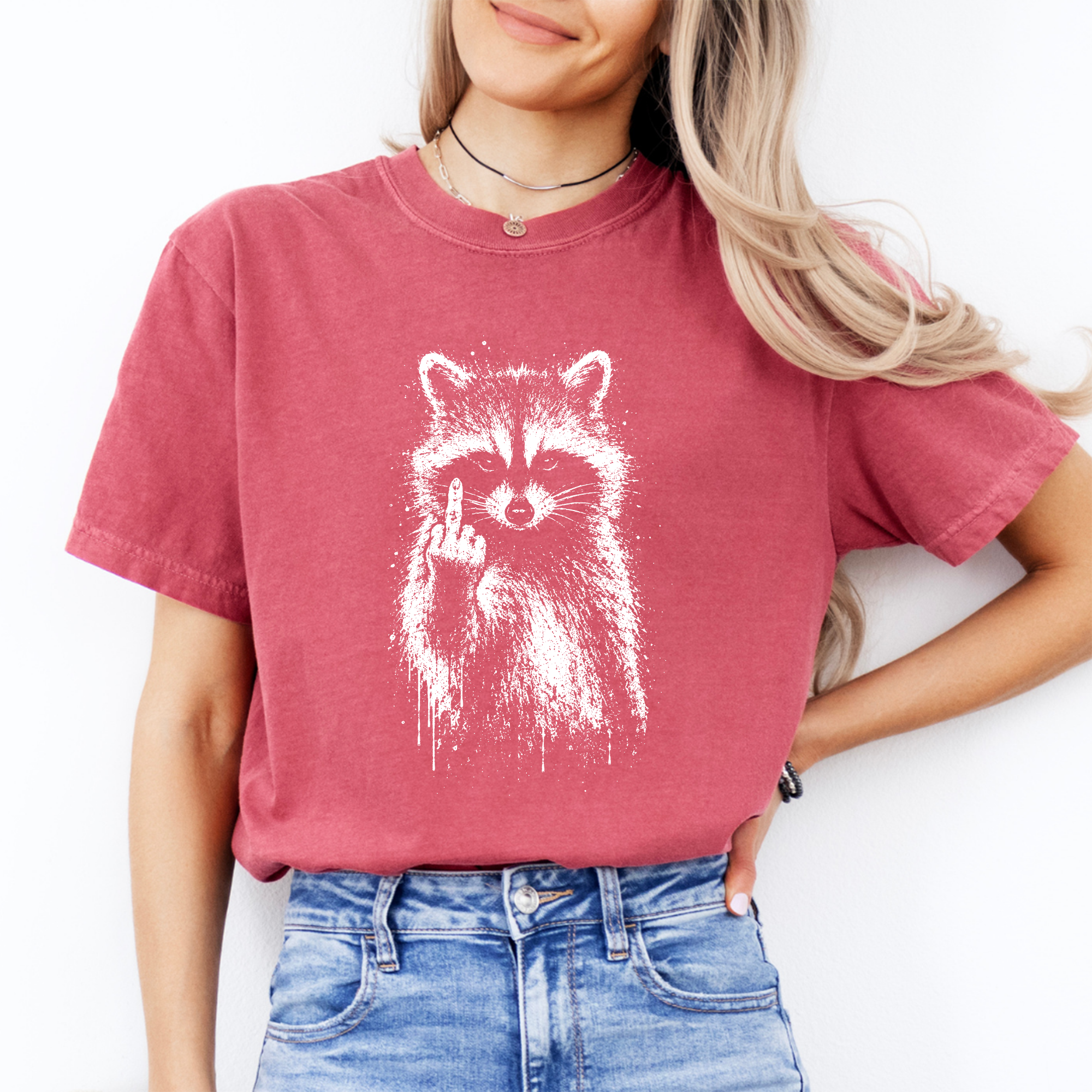 Camiseta de mapache sarcástico y divertido