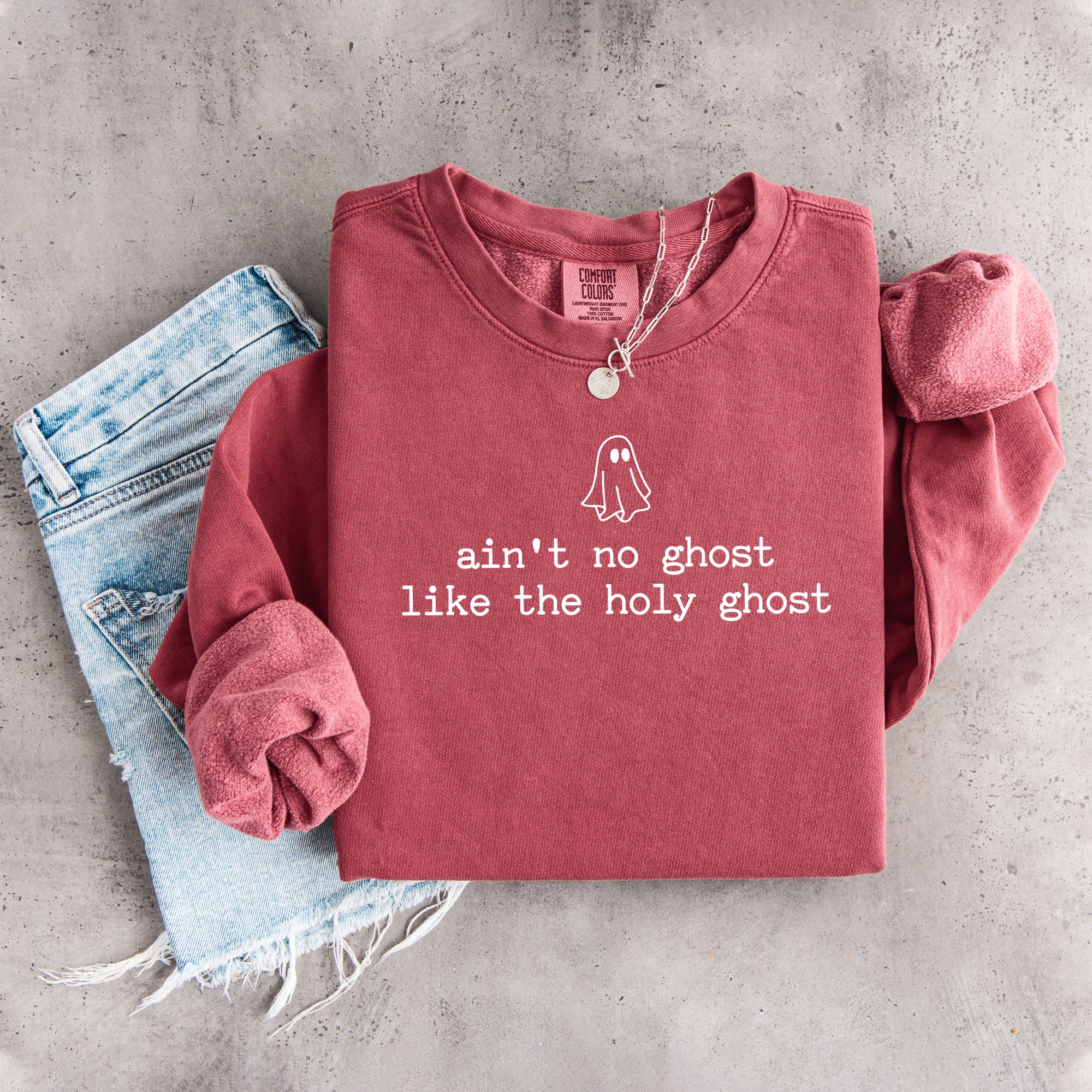 Sudadera «No hay fantasma como el Espíritu Santo»