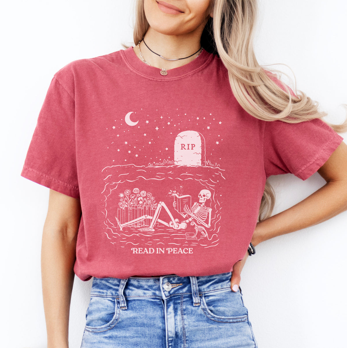 Read In Peace Bookish Tee
