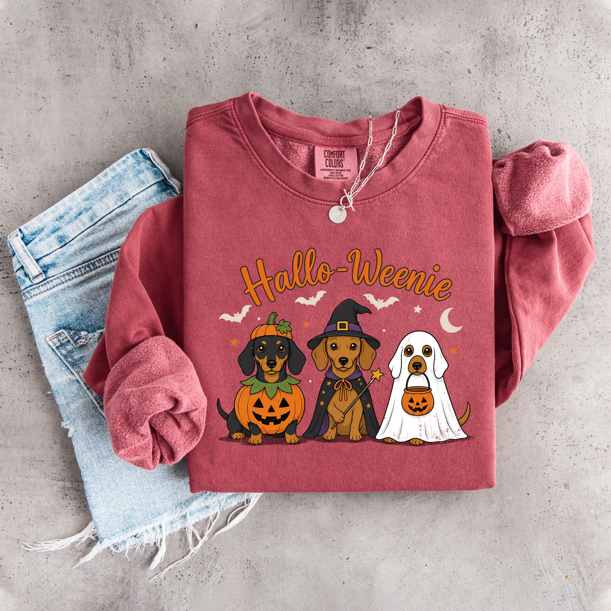 Spooky Hallo Weenie Sweatshirt