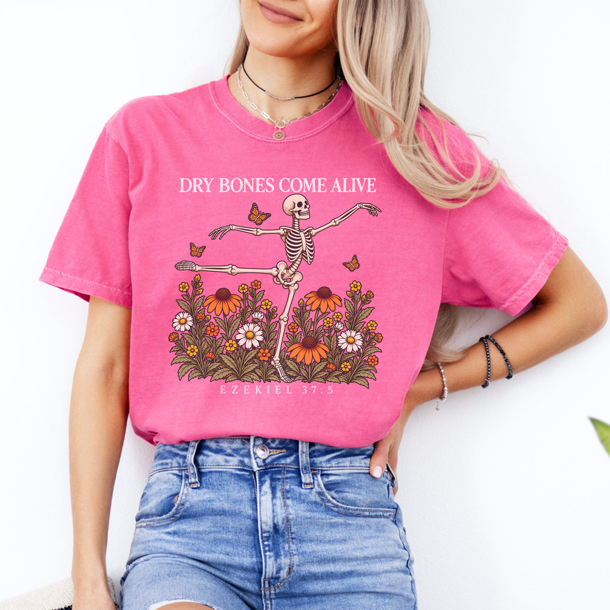 Dry Bones Come Alive Ezekiel 37 5 Tee