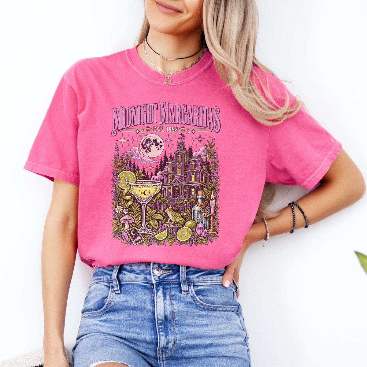 Mitternachts-Margaritas Est 1998 T-Shirt