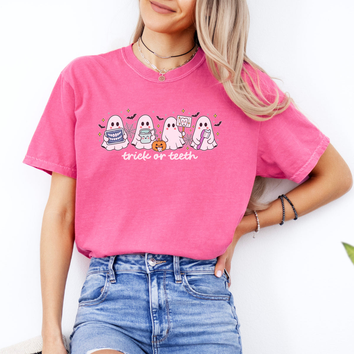 Trick Or Teeth Spooky Dentist Tee