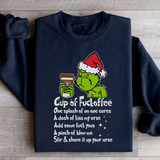 Cup Of fuckoffee Sweatshirt S / Black Printify Sweatshirt T-Shirt