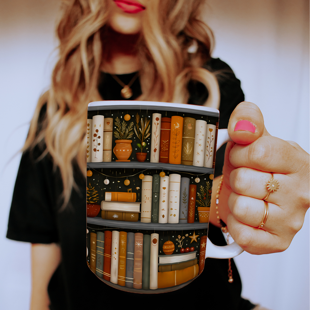 Bookish Coffee Mug For Book Lovers