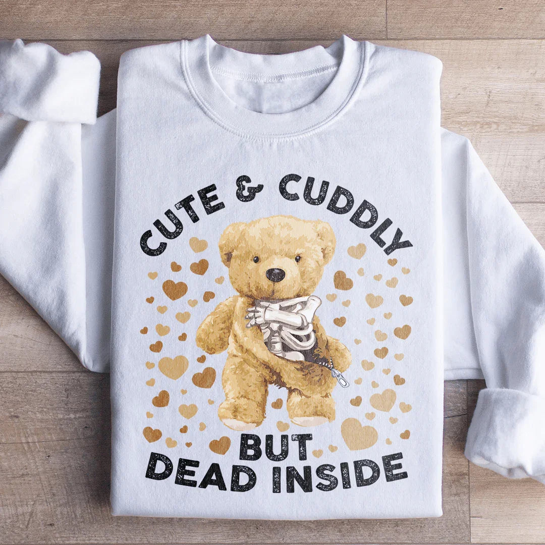 Cute & Cuddly Sweatshirt White / S Peachy Sunday T-Shirt