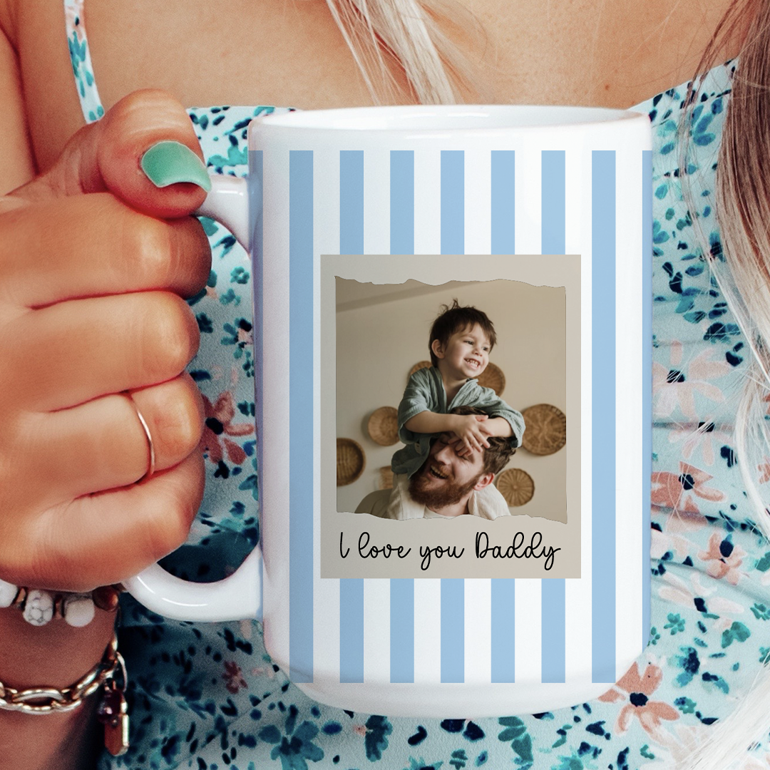 Personalized Photo Mug For Dad Mug