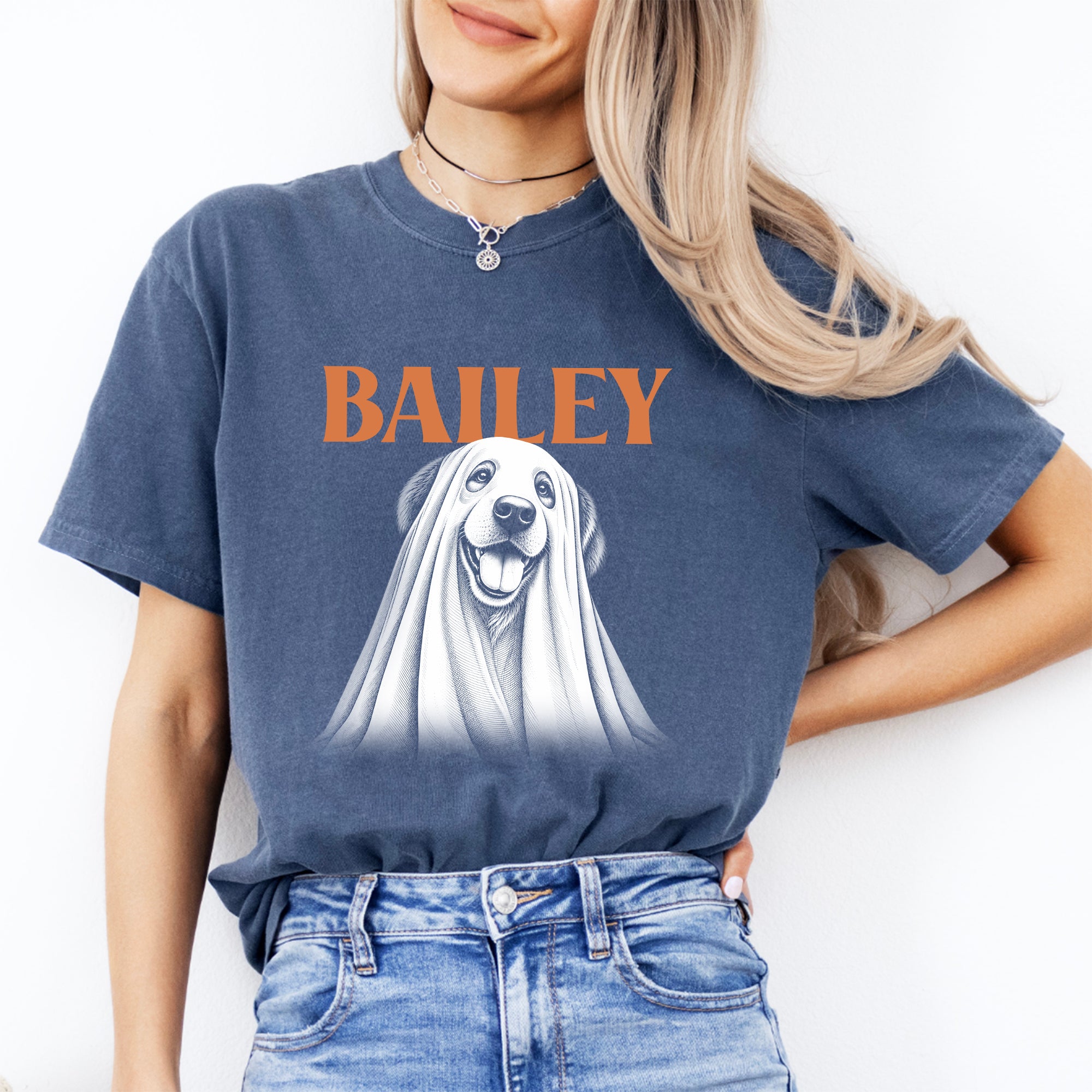 T-shirt personnalisé pour chien sur le thème d’Halloween