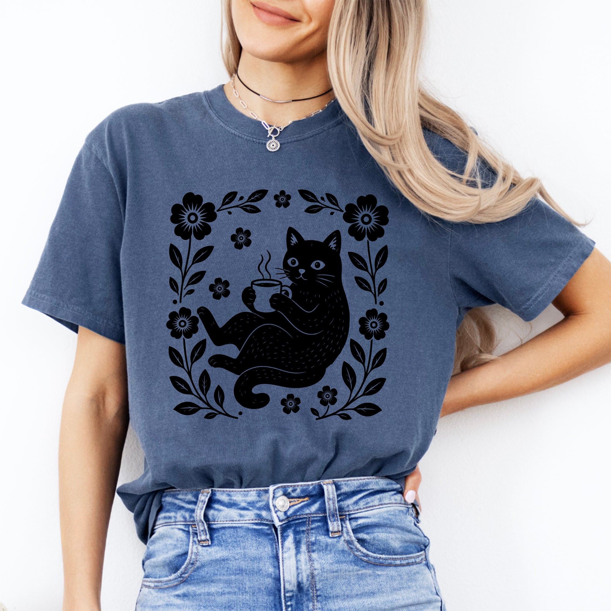 Boho Cat Tee