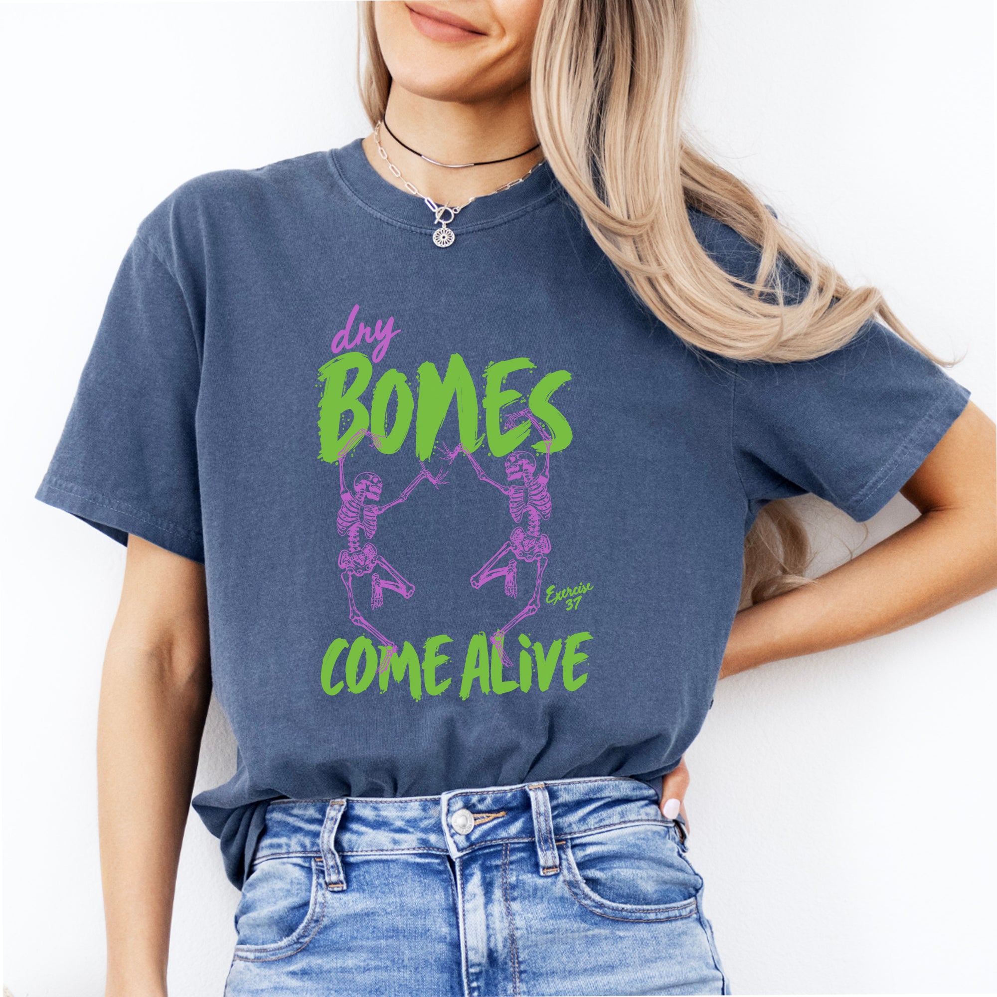 T-shirt « Les os se raniment » – verset biblique