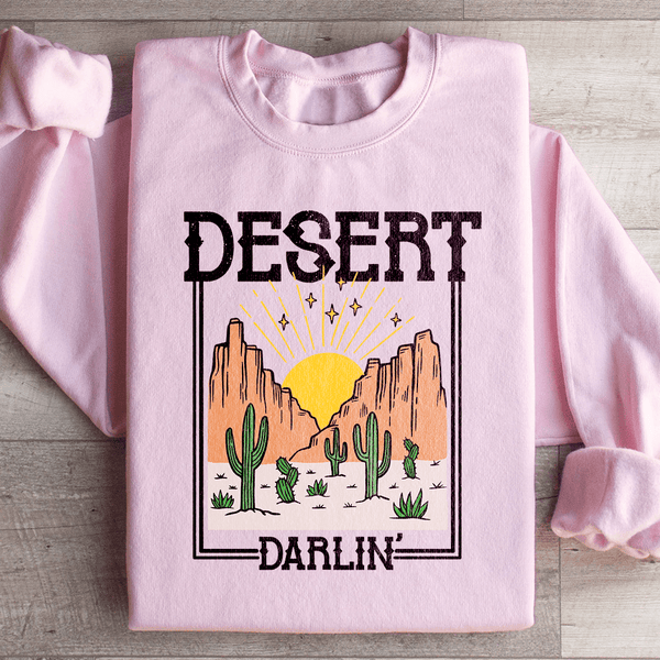 Desert Darlin' Sweatshirt Light Pink / S Peachy Sunday T-Shirt