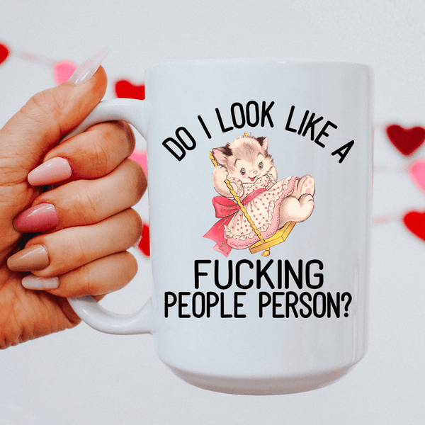 Do I Look Like A F* People Person 15 oz Peachy Sunday T-Shirt