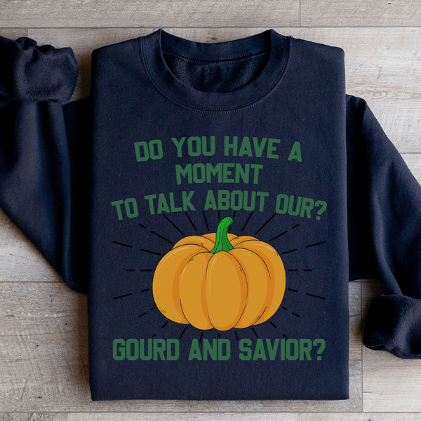 Do You Have A Moment Sweatshirt Black / S Peachy Sunday T-Shirt