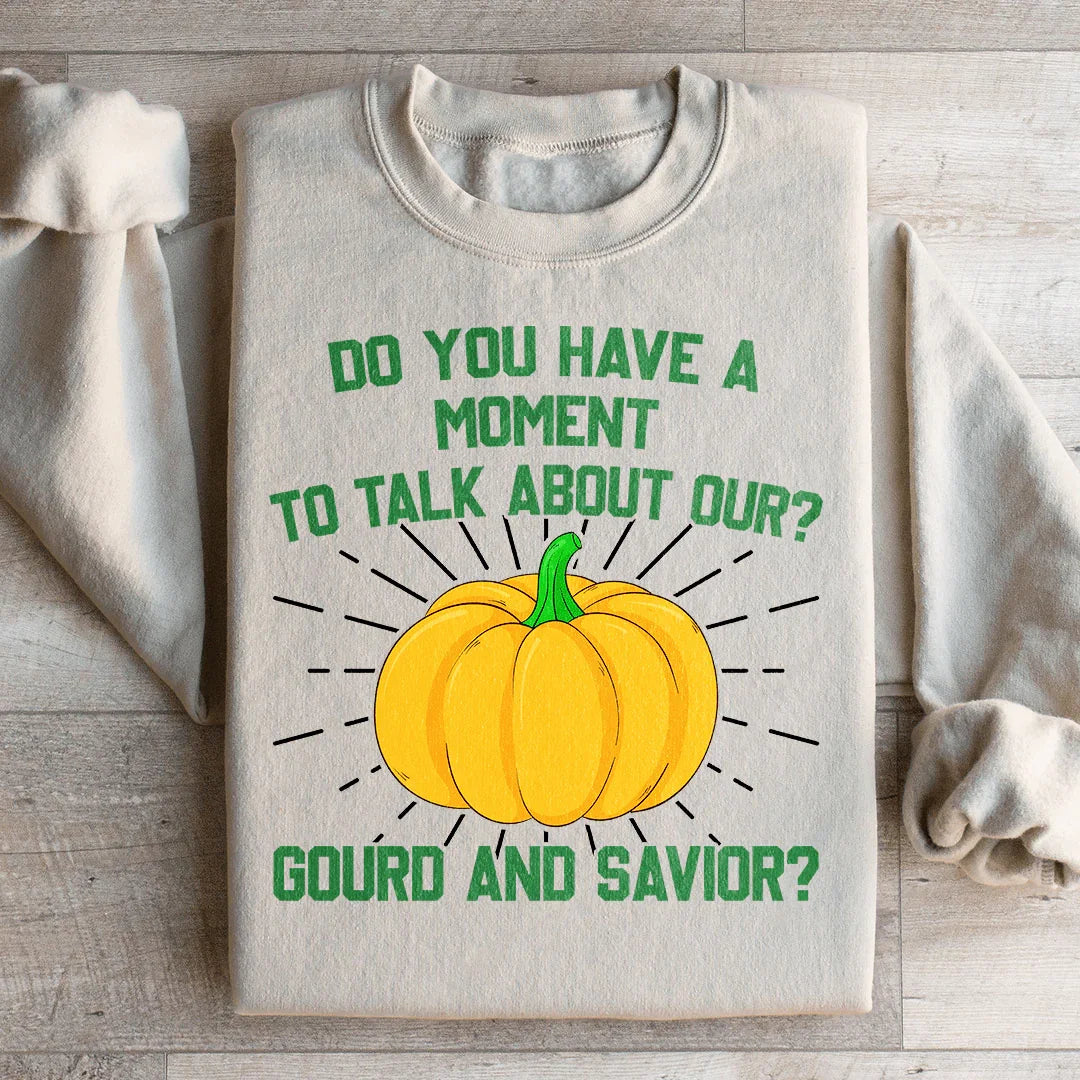 Do You Have A Moment Sweatshirt Sand / S Peachy Sunday T-Shirt