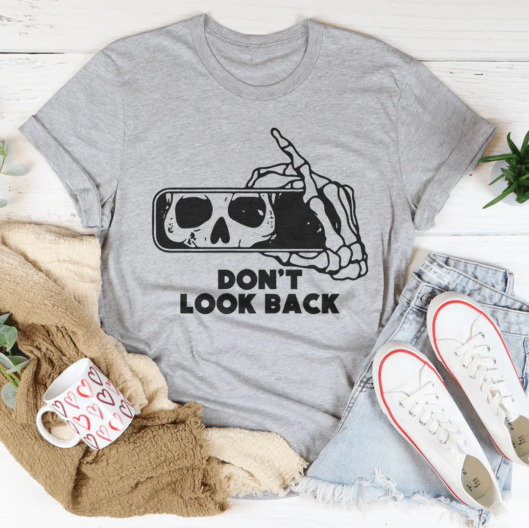Don't Look Back Tee Athletic Heather / S Peachy Sunday T-Shirt