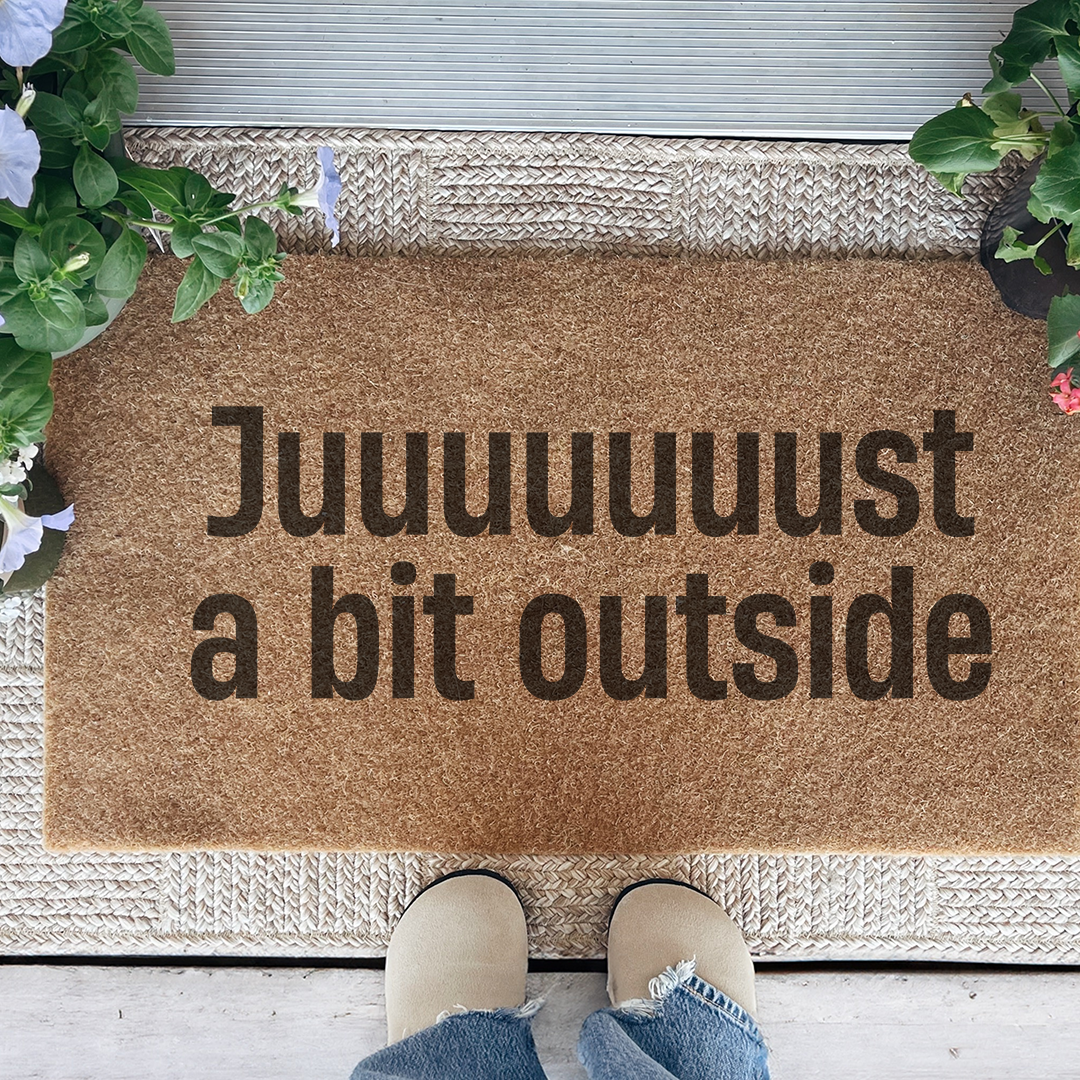 Just A Bit Outside Doormat