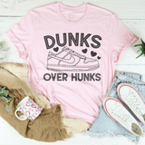 Dunks over Hunks Tee Pink / S Peachy Sunday T-Shirt